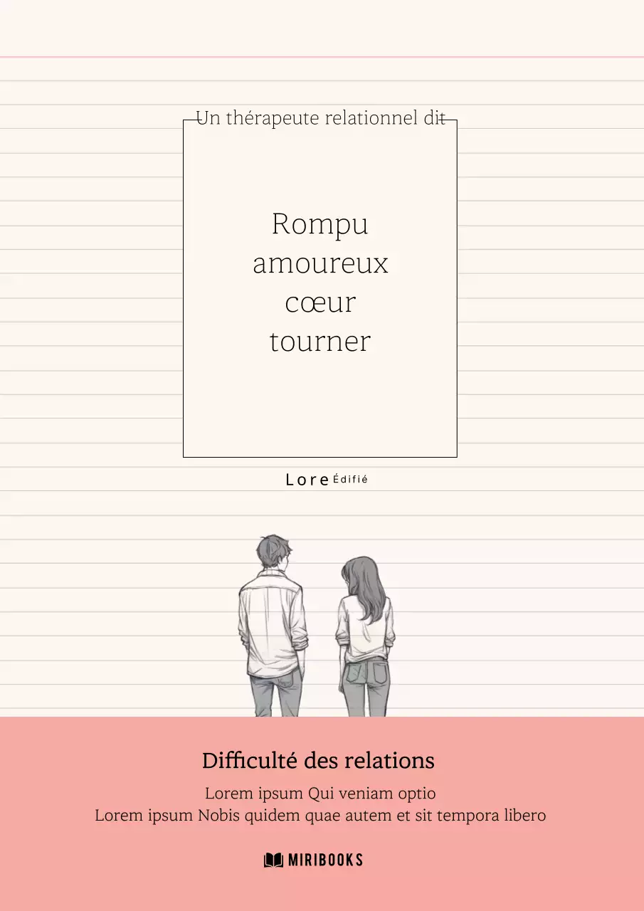 Couverture d'amour simple en rose