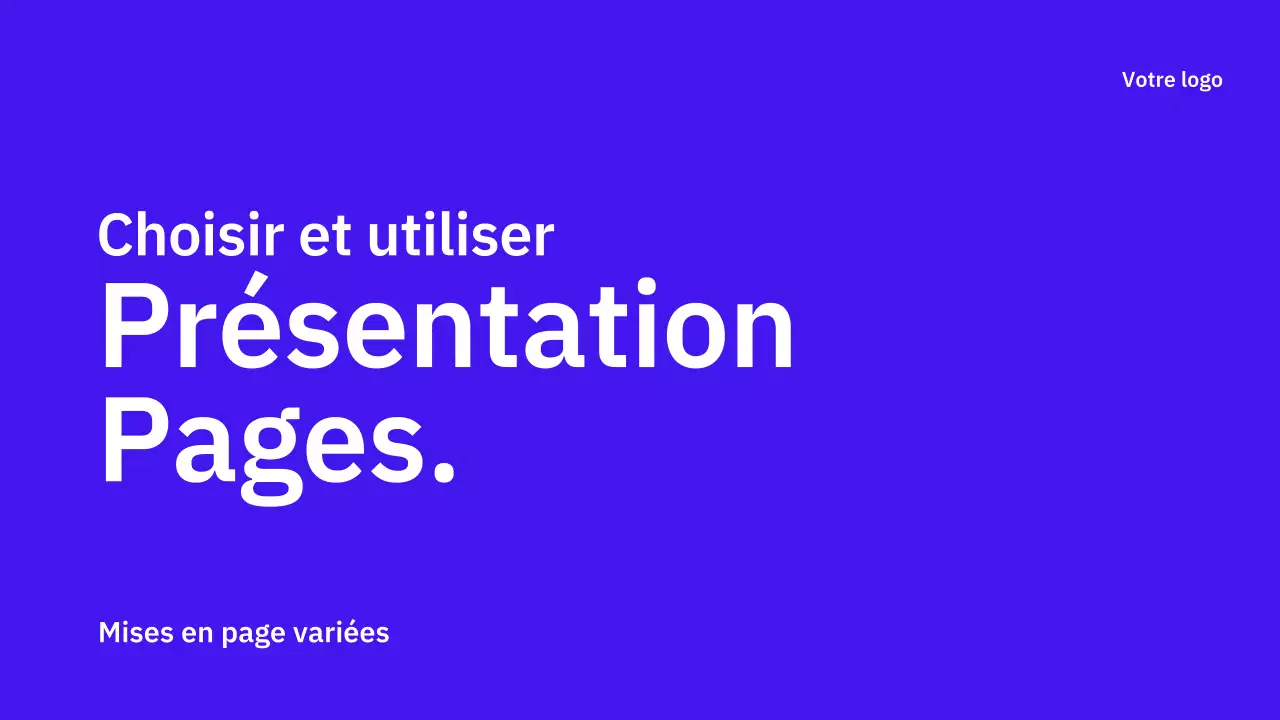 Des schémas simples et variés en bleu pour la planification