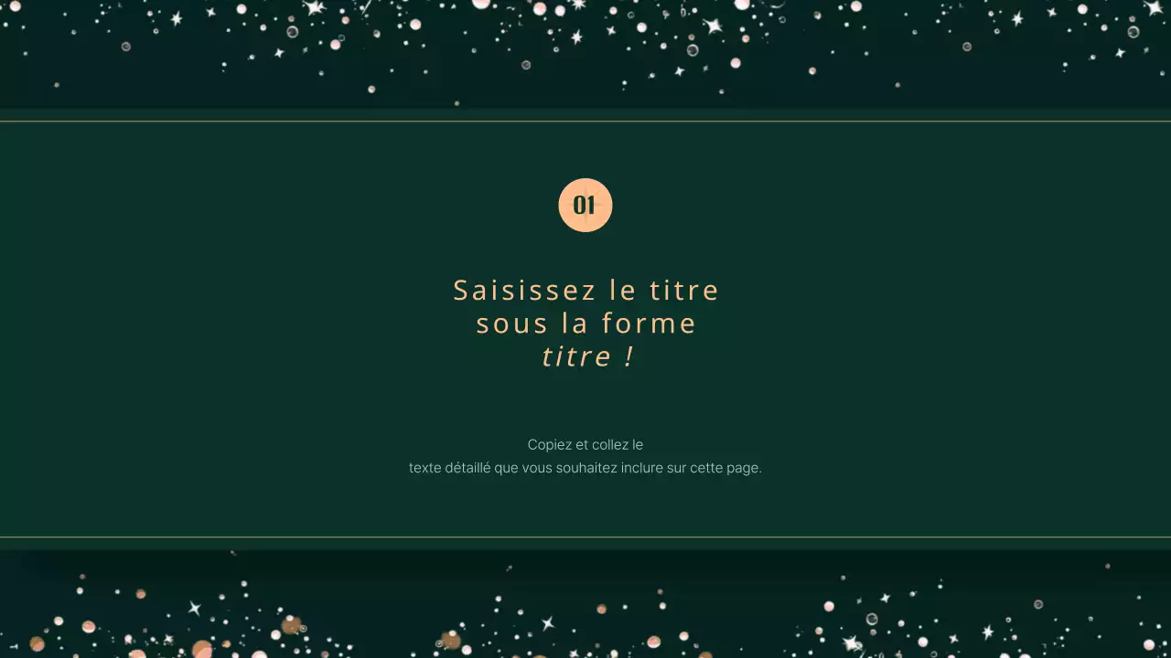 Concept de présentation de Noël sur fond kaki