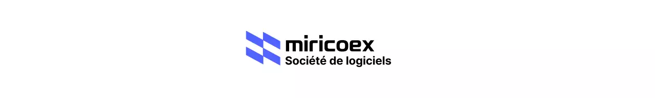 Logo d'entreprise avec un concept de forme inclinée