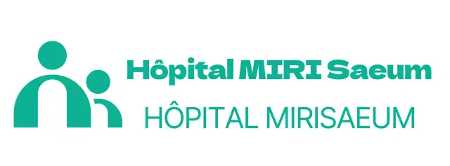 Logo simple et illustré d'un hôpital