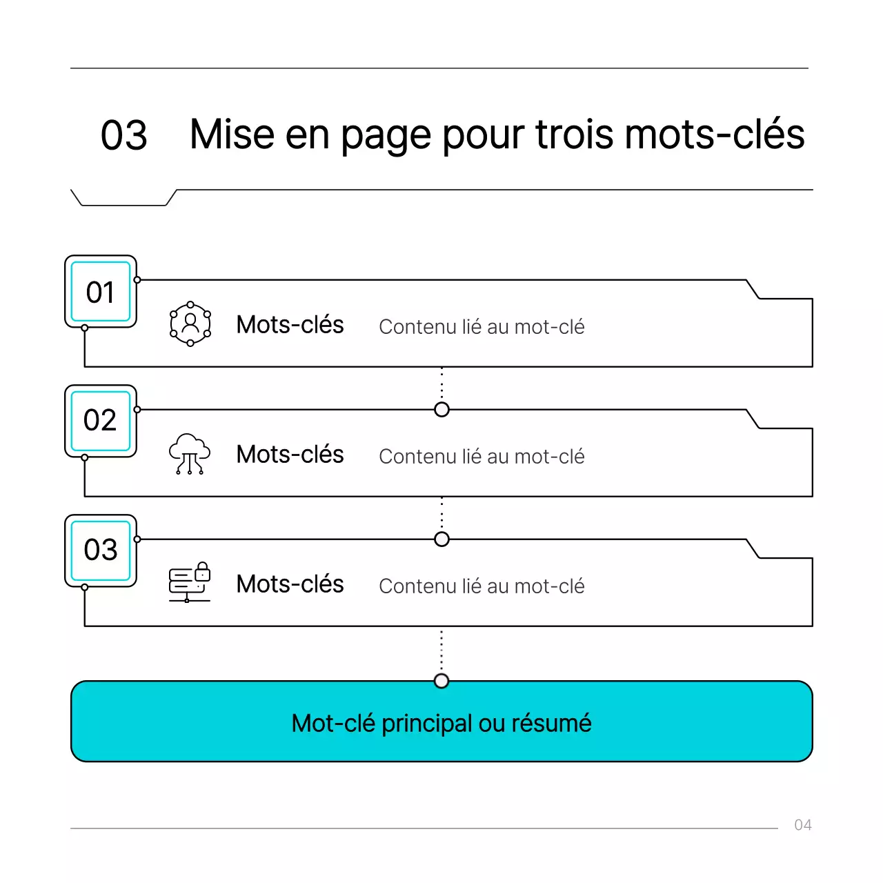 Rapport sur le concept de circuit d'ingénierie simple bleu clair