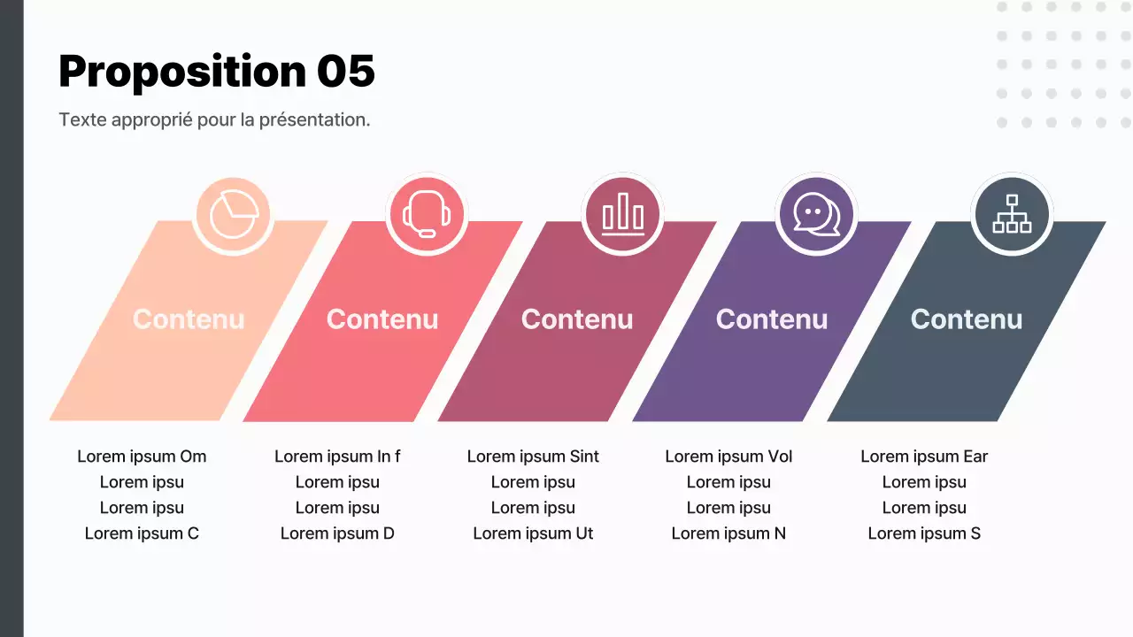 Un dossier moderne sur le processus d'élaboration des idées en violet