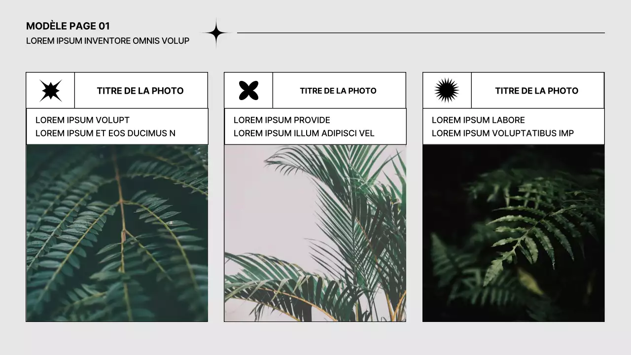 Modèle de prospectus gris moderne et gratuit