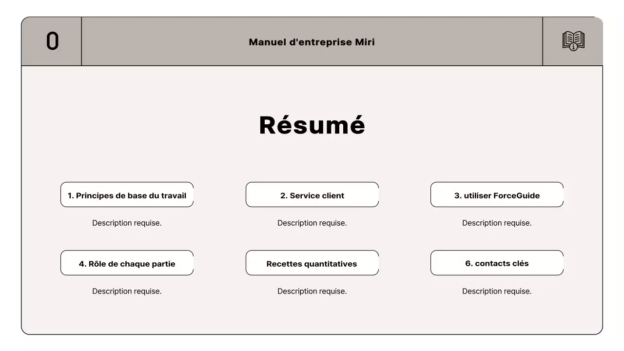 Un guide pour un simple manuel de changement de couleur marron et ivoire
