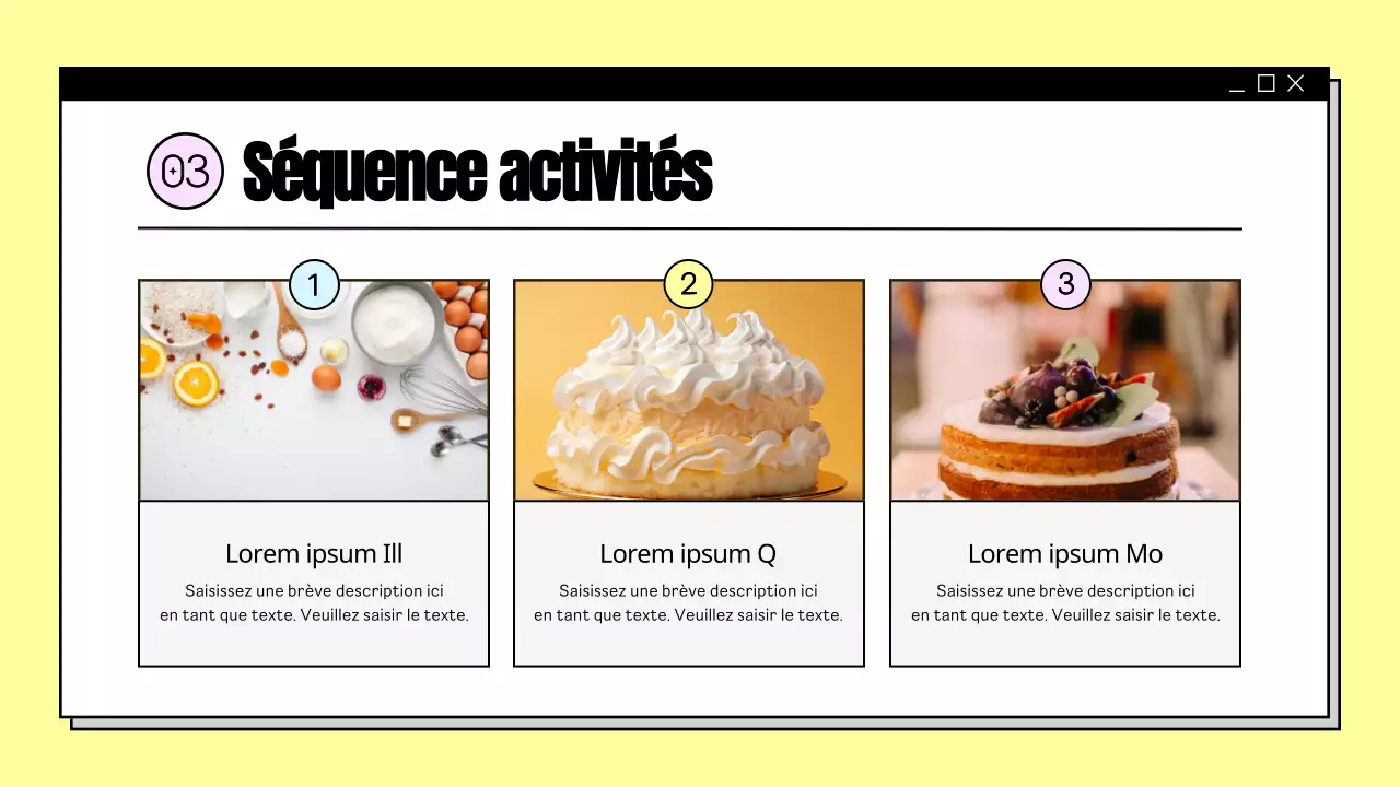 Un tour d'horizon des activités dans les centres municipaux jaunes dans la présentation