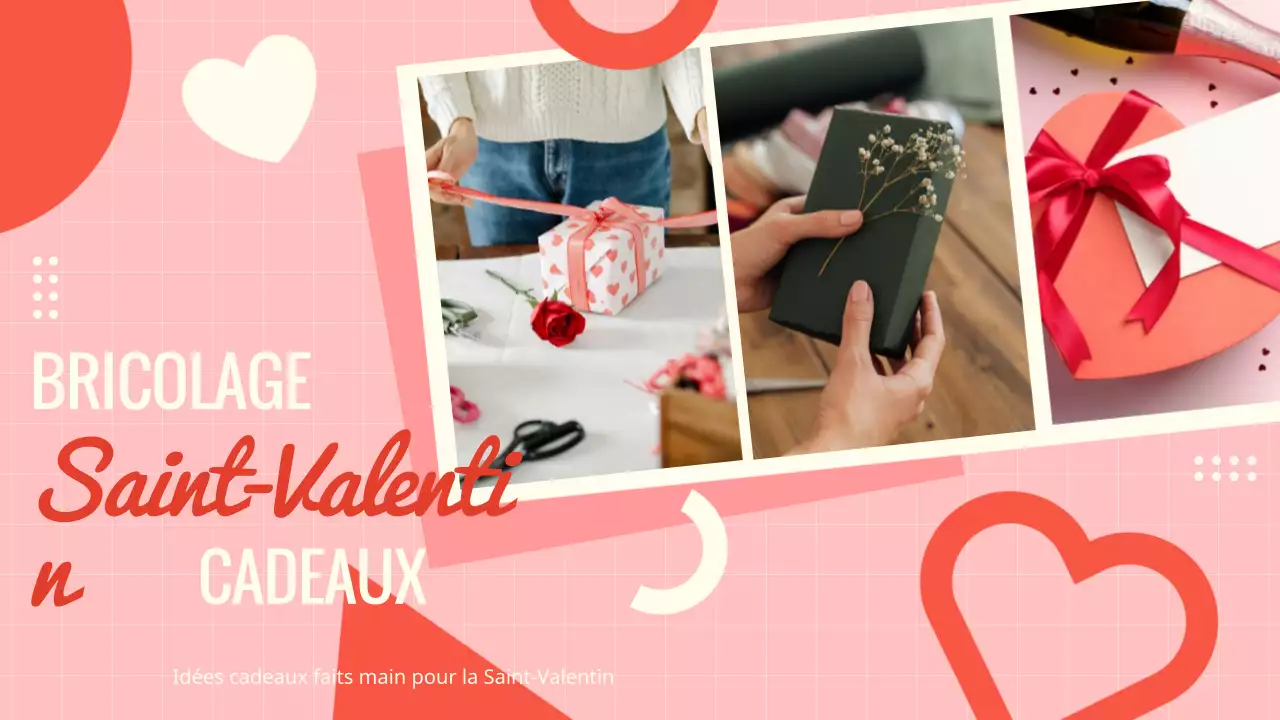 Propositions simples de bricolage en rose pour la Saint-Valentin