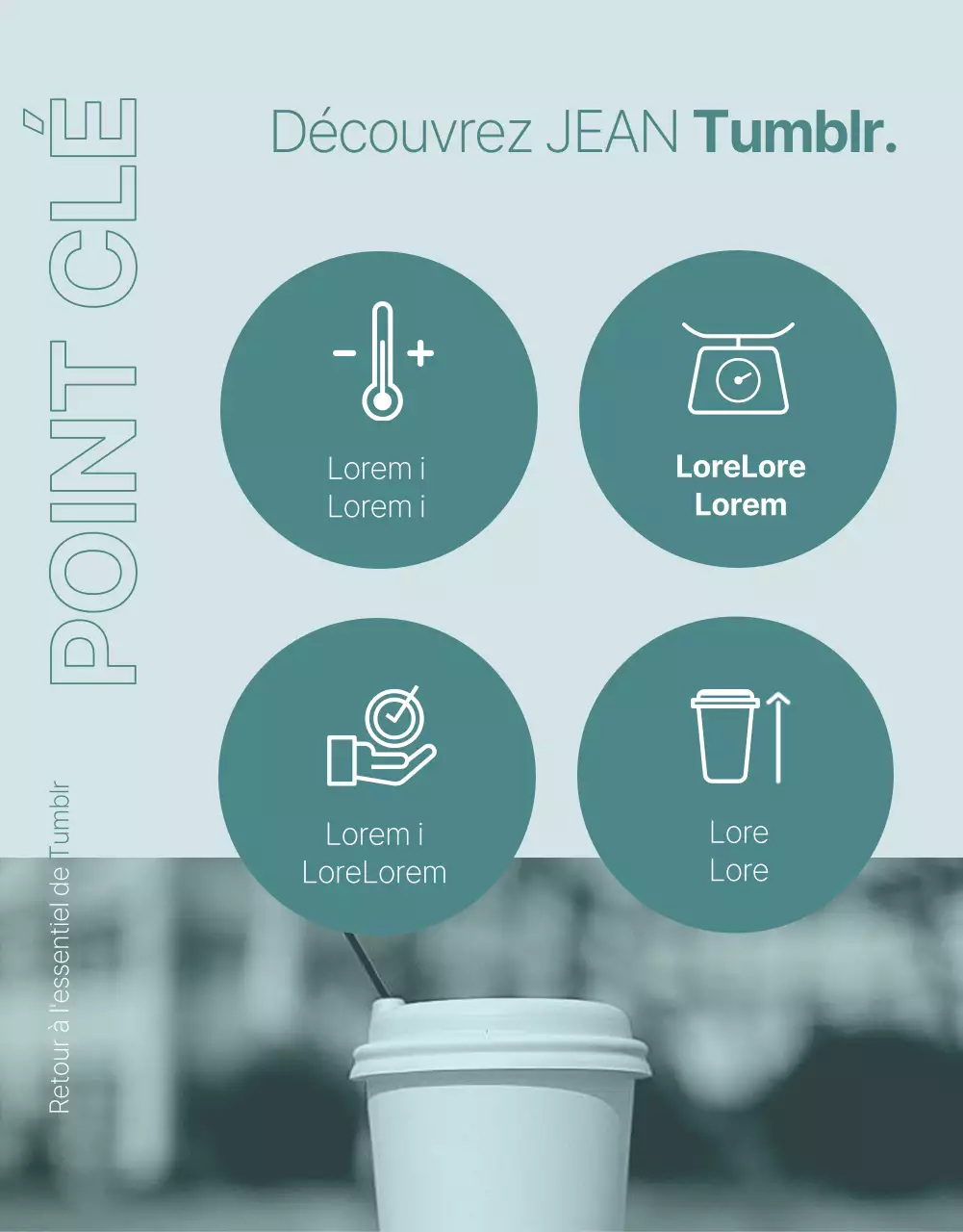 Promouvoir un produit tumblr simple, vert et menthe