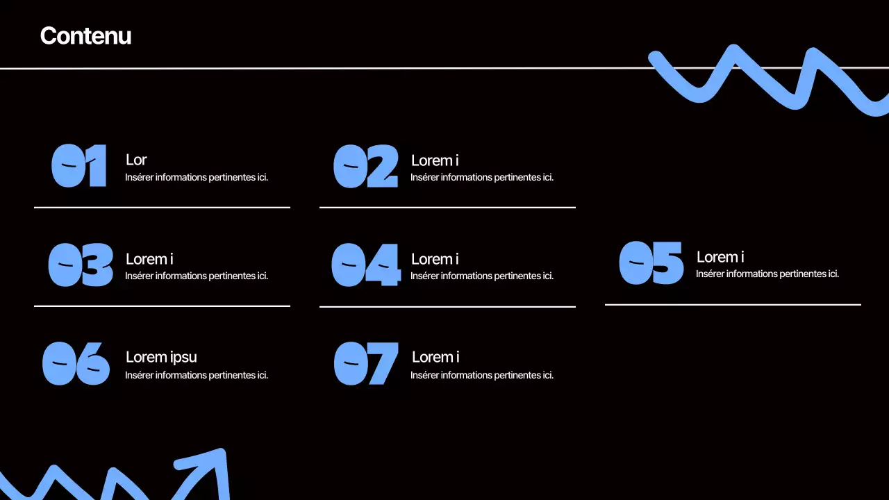 Matériel de réunion kitsch en bleu