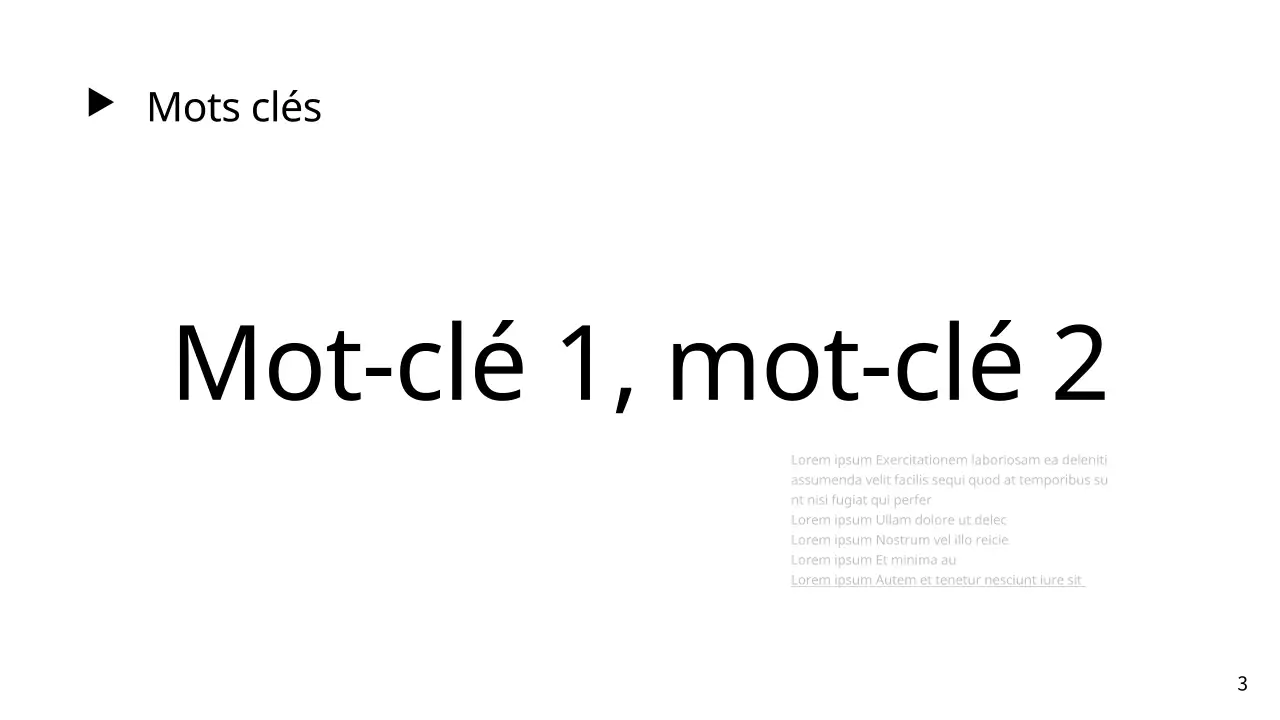 Un rapport de conseil stratégique blanc et simple