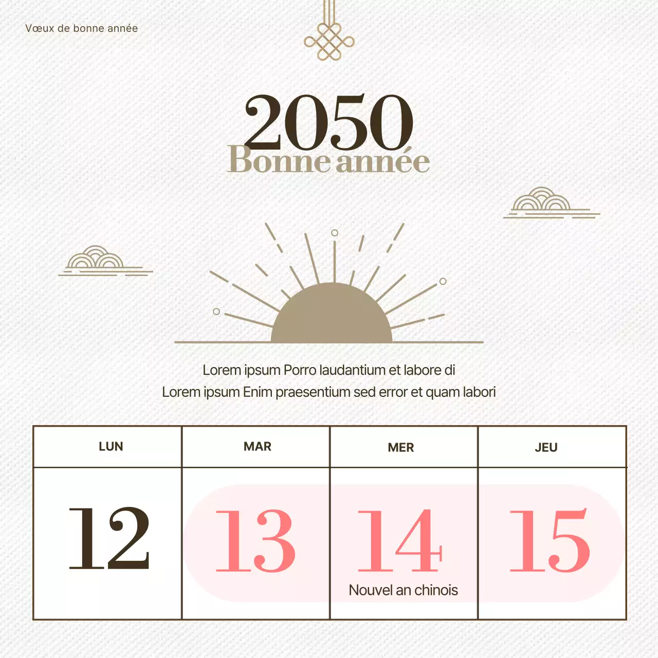 Une année dans la vie du marketing beige et jaune