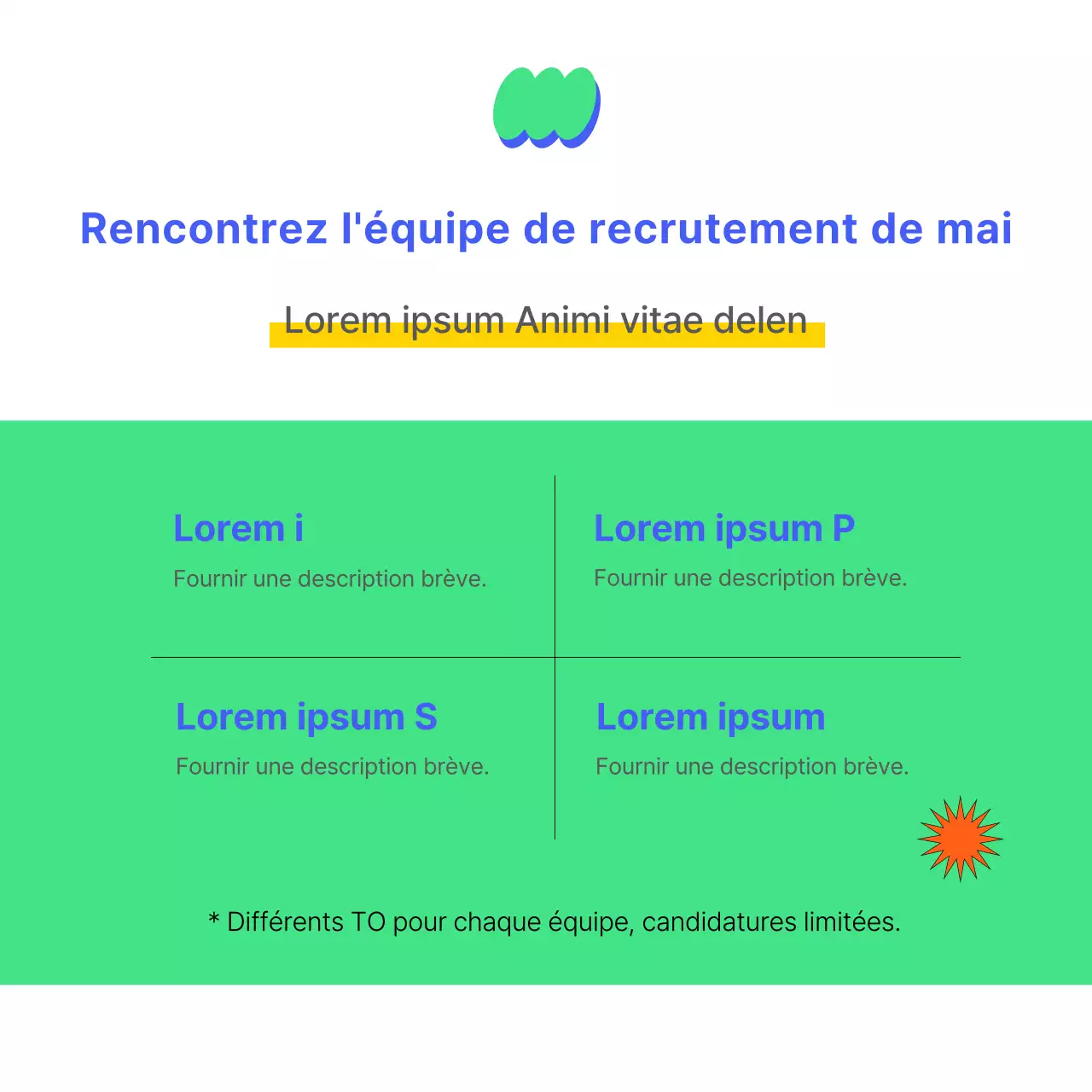 Promouvoir la tendance verte et bleue dans le recrutement des clubs sportifs