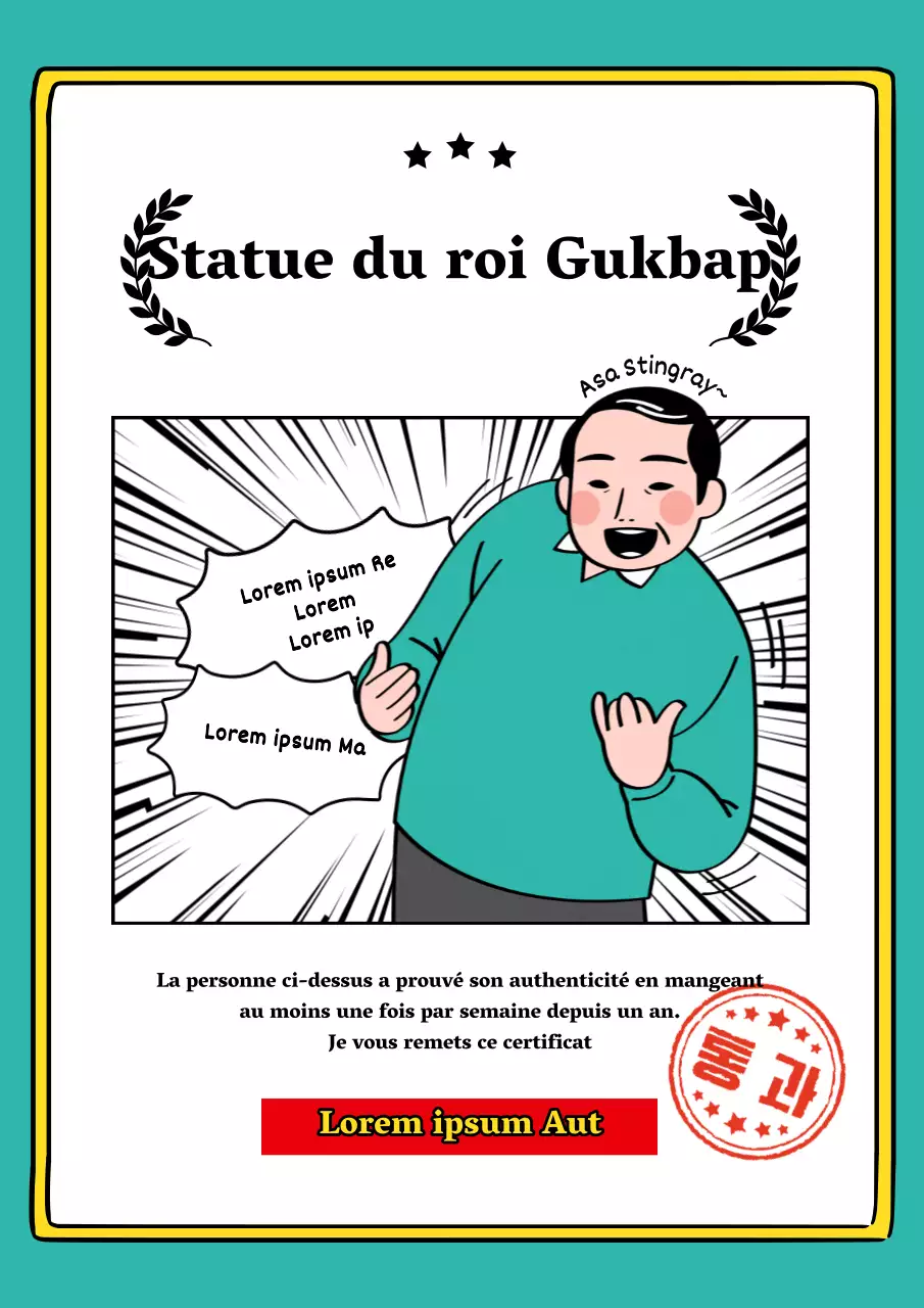 Prix de fin d'année pour le roi du kukbap @kukbapking