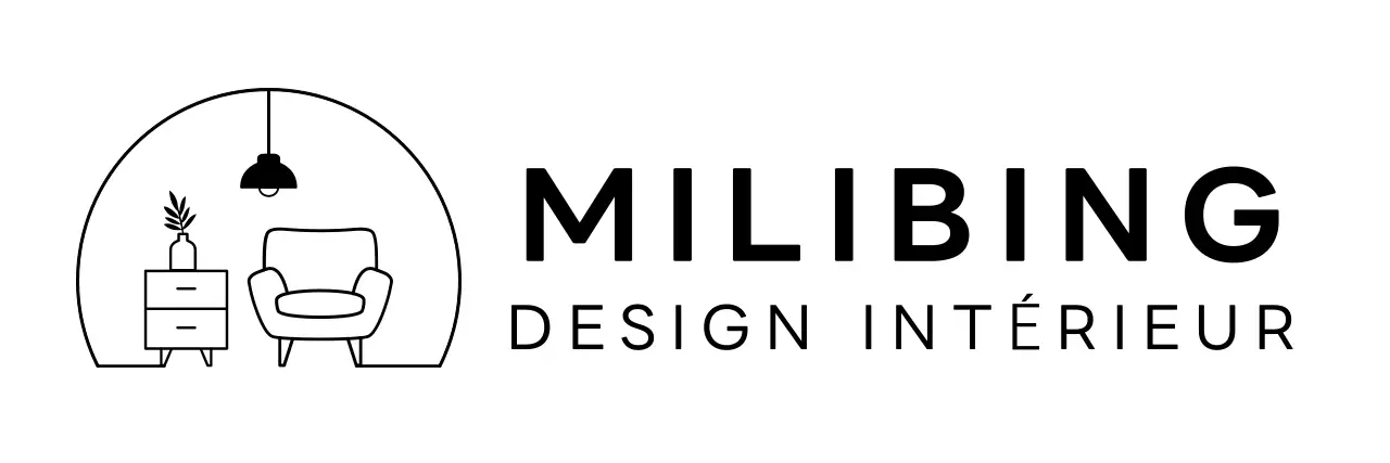 Evénement intérieur d'un magasin de meubles avec des illustrations de meubles Line's