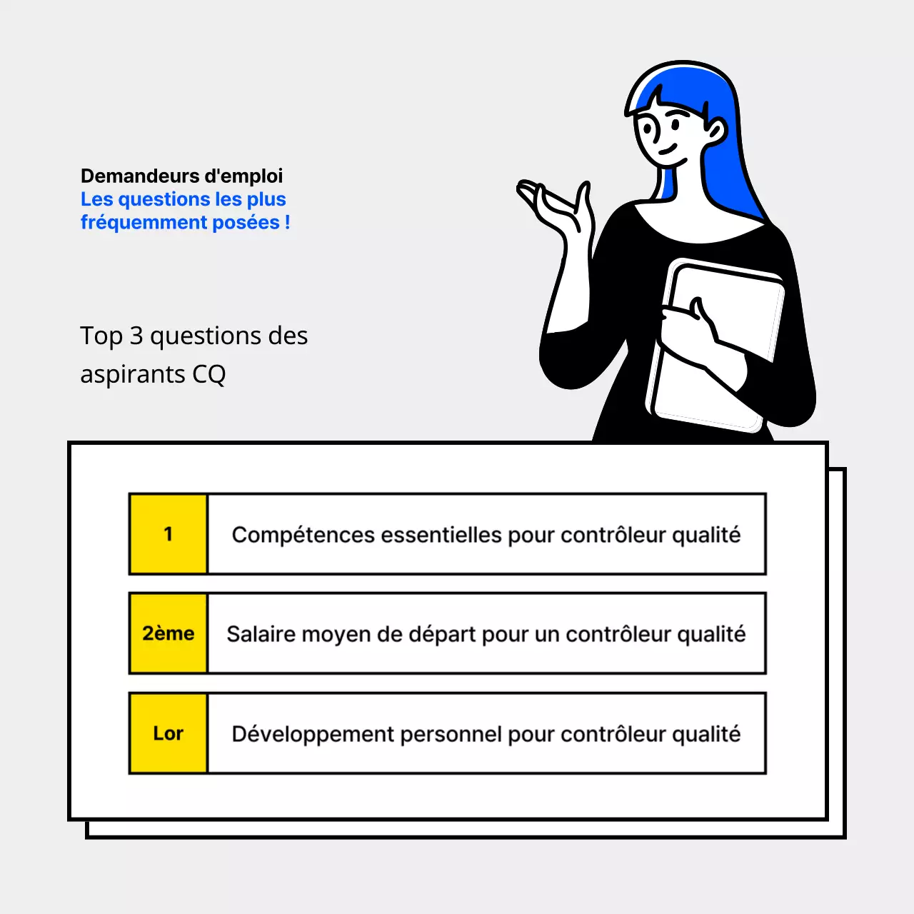 Blue's Simple Job Interview Tips for Incumbencies (en anglais)
