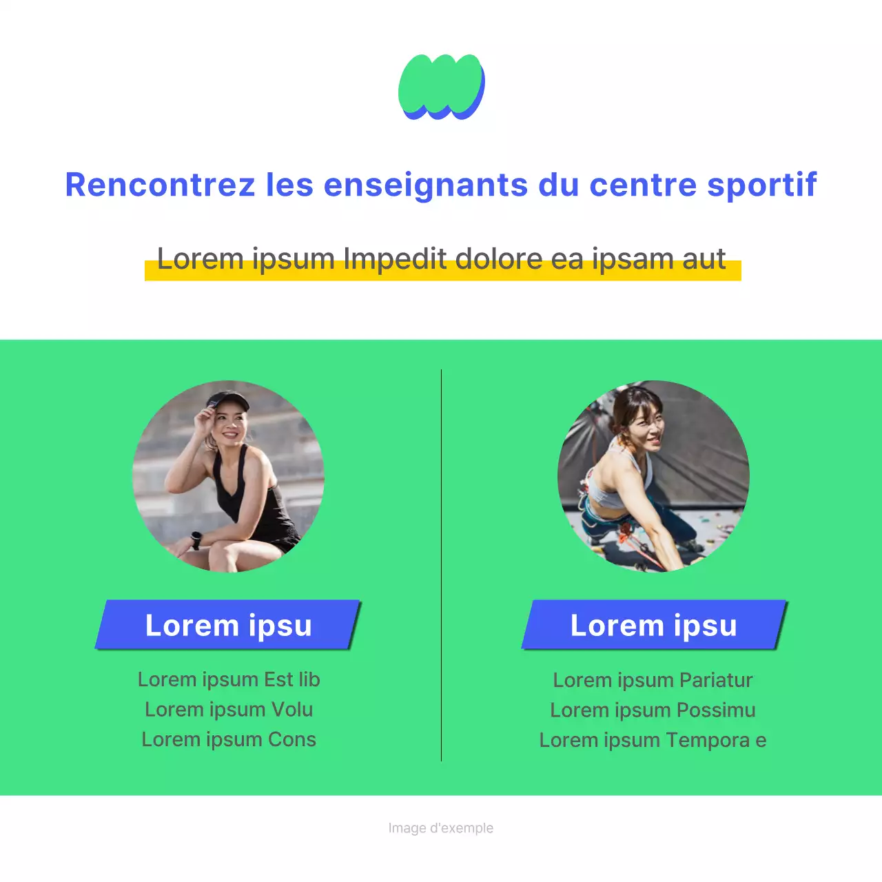 Promouvoir la tendance verte et bleue dans le recrutement des clubs sportifs