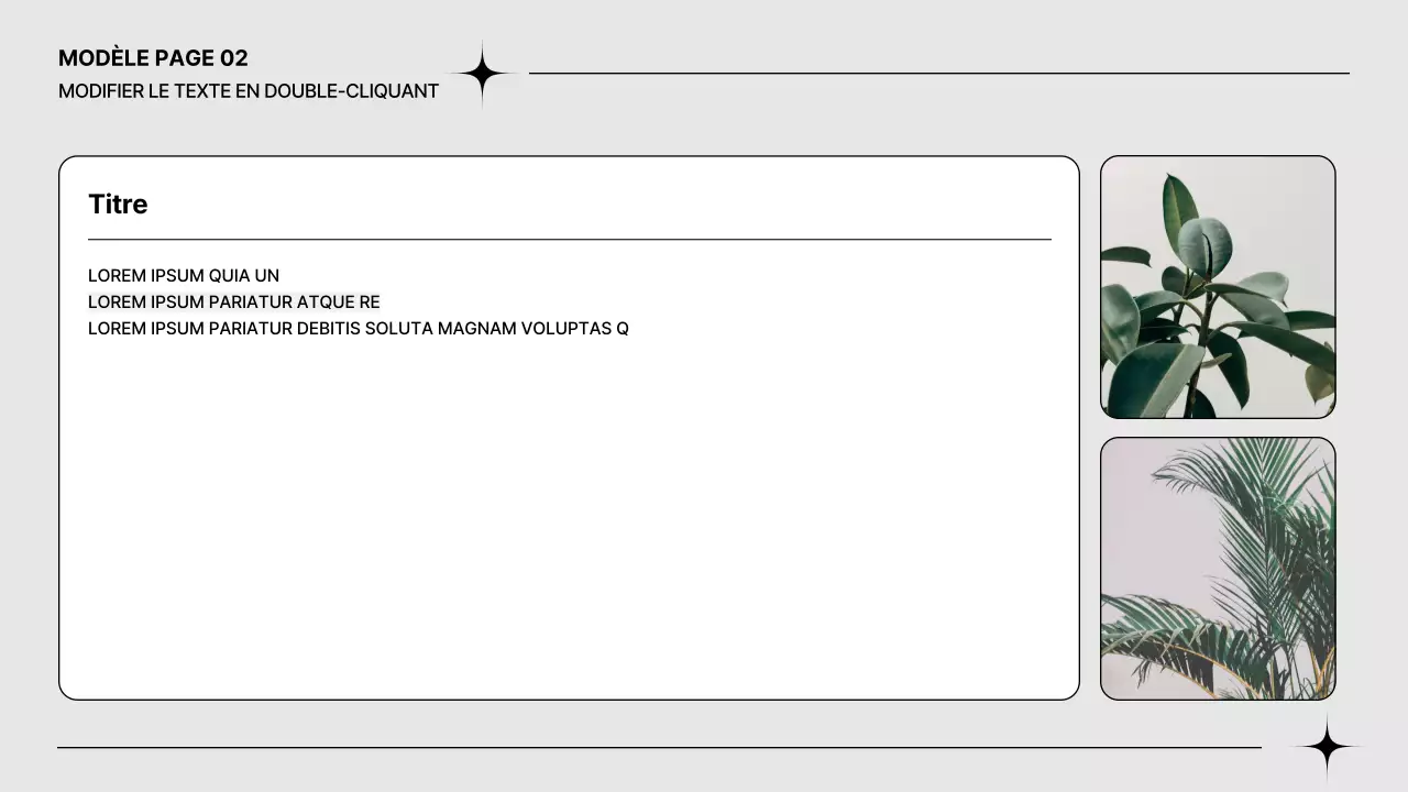 Modèle de prospectus gris moderne et gratuit