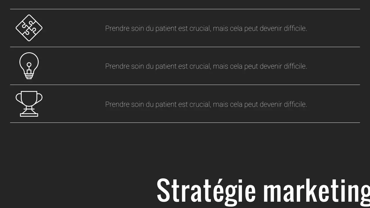 Rapport d'activité minimal en noir et blanc