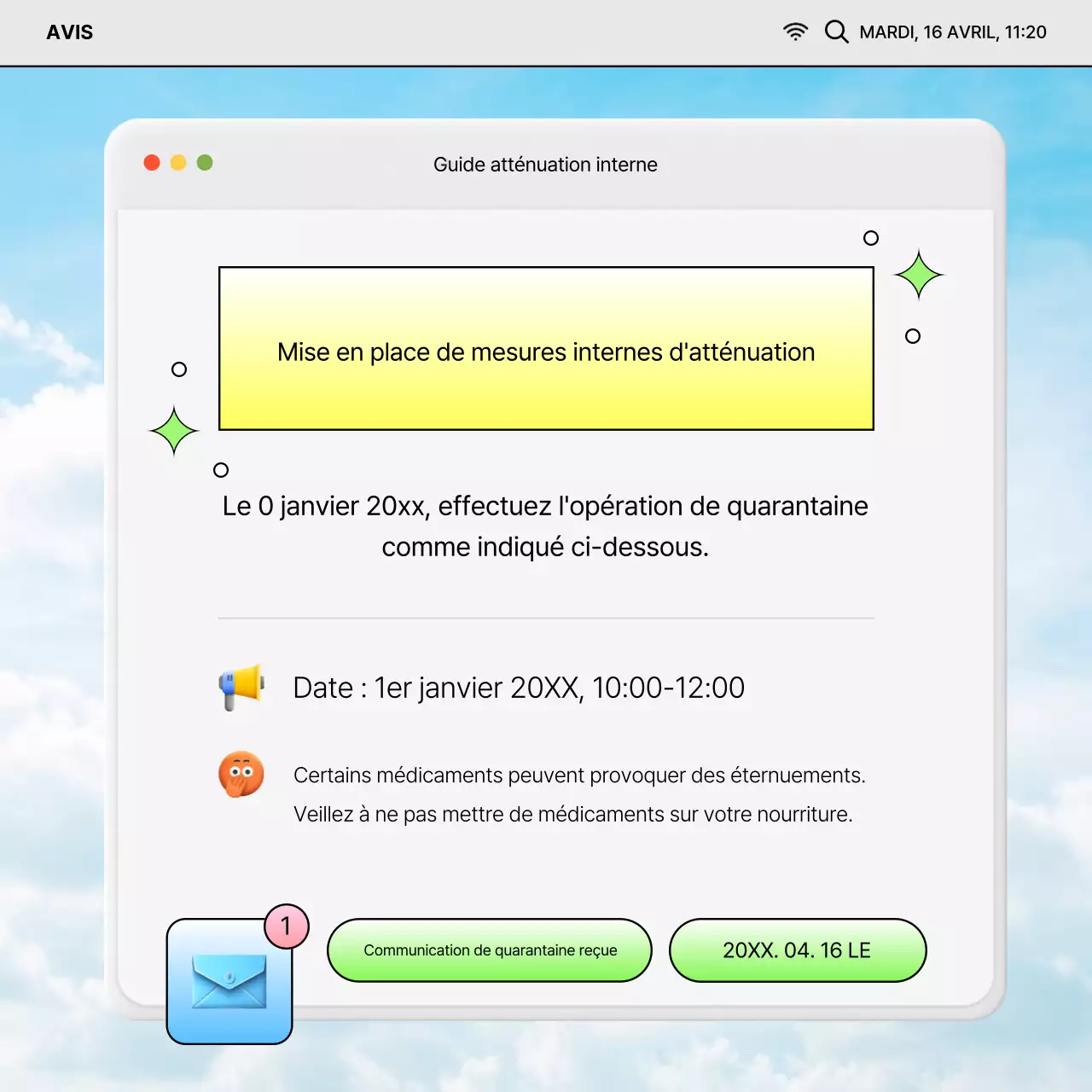 Les annonces d'un an de HR ont tendance à se décliner en chartreuse et en bleu clair.