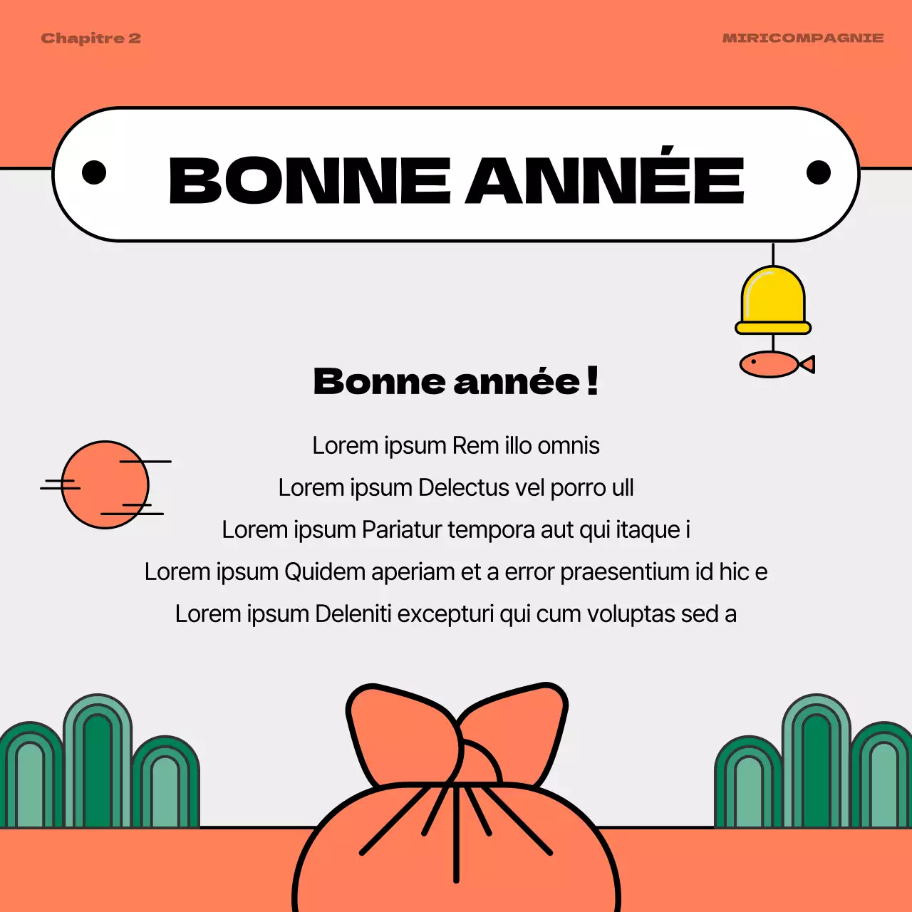 Une annonce de RH grise et arc-en-ciel un an après