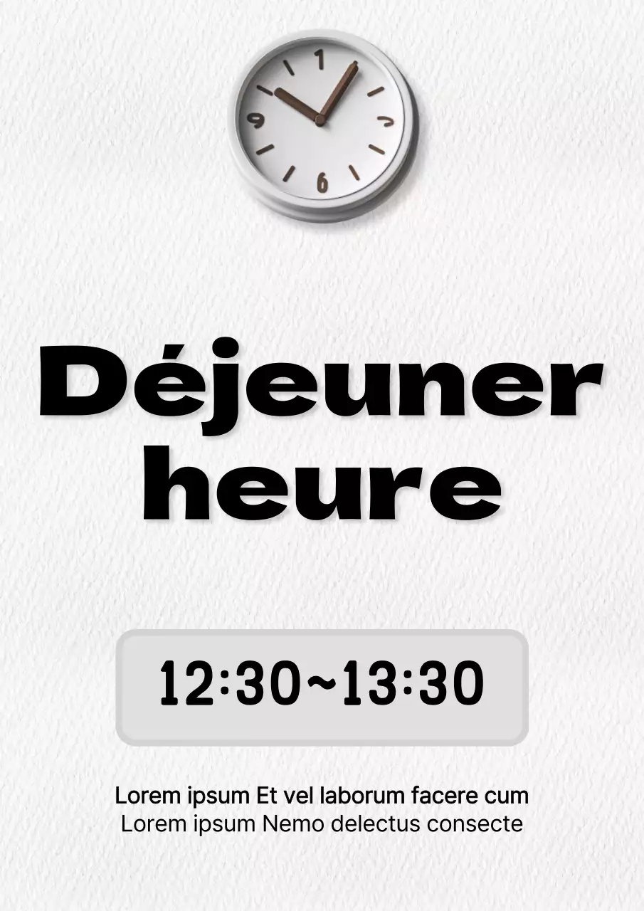 Un guide simple pour les déjeuners en blanc et noir