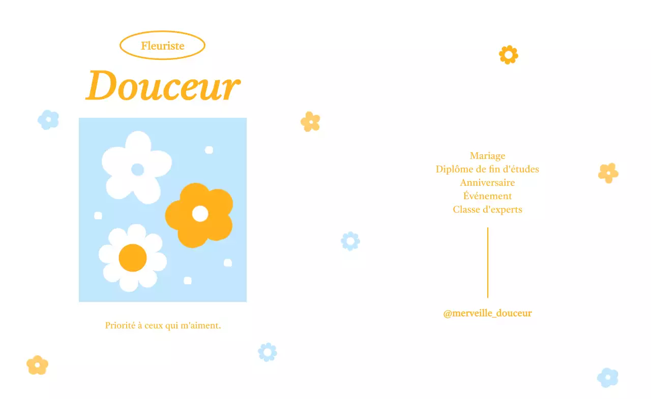 Un joli motif floral pour votre prochaine promotion
