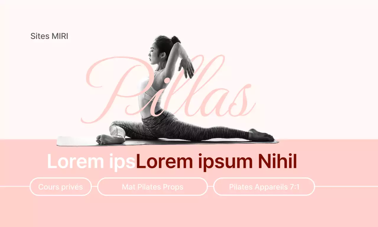 Dessins promotionnels avec des personnes en action