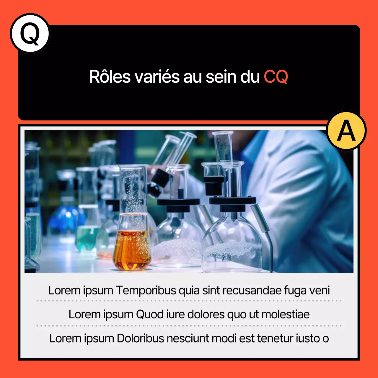 Promouvoir les offres d'emploi avec de simples bulles orange