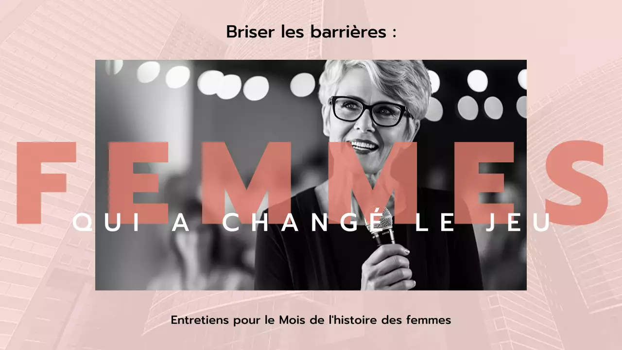 Journée de la femme rose et moderne Description du séminaire