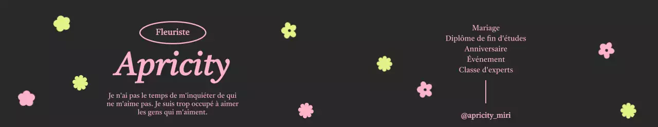 Un joli motif floral pour votre prochaine promotion