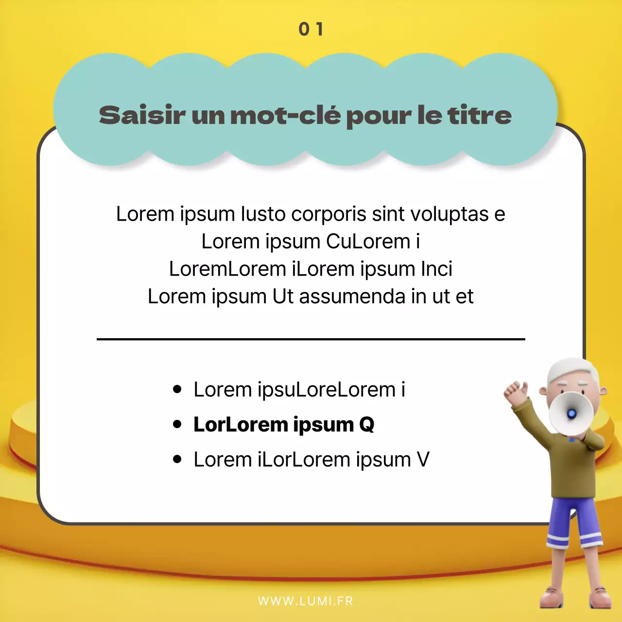 Un ensemble kitsch en jaune et bleu clair