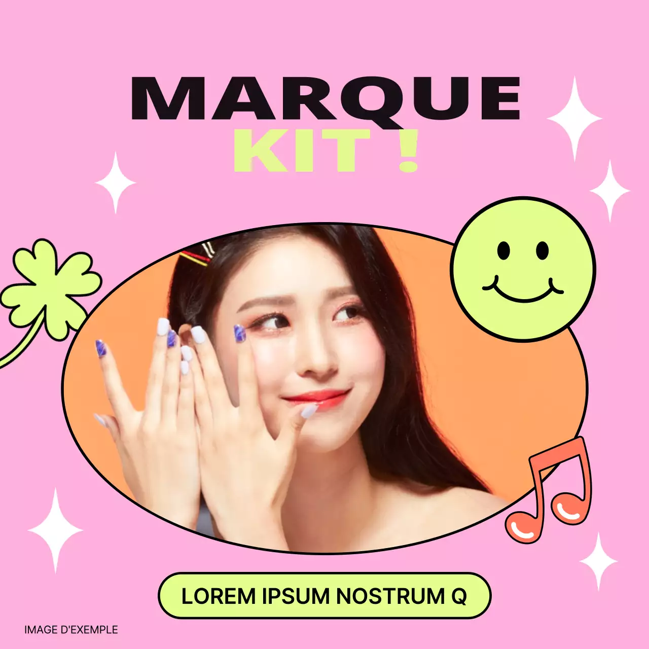 Promouvoir votre marque avec des couleurs kitsch orange et jaune