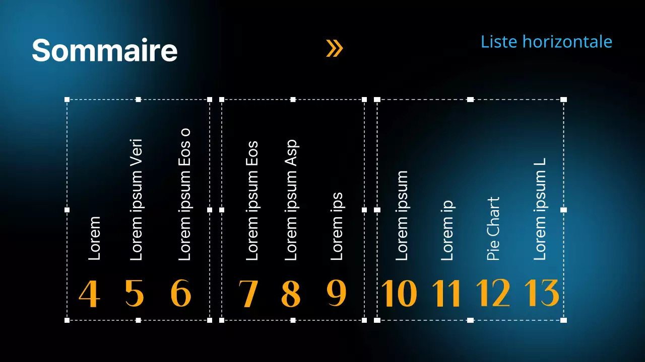 Black and Blue Modern Versatile Layout Page Material