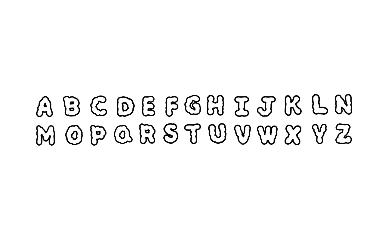 Marchandises pour événements avec des biscuits et un texte conceptuel mignon