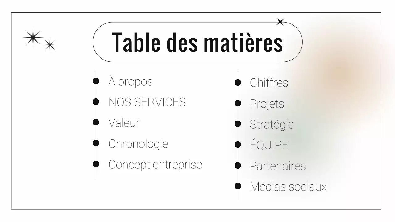 Rapport d'activité minimaliste beige et blanc
