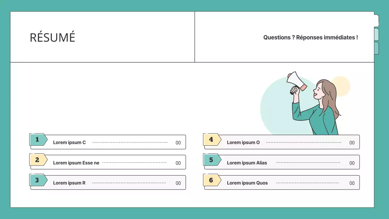 Une formation RH simple expliquée en jaune et menthe