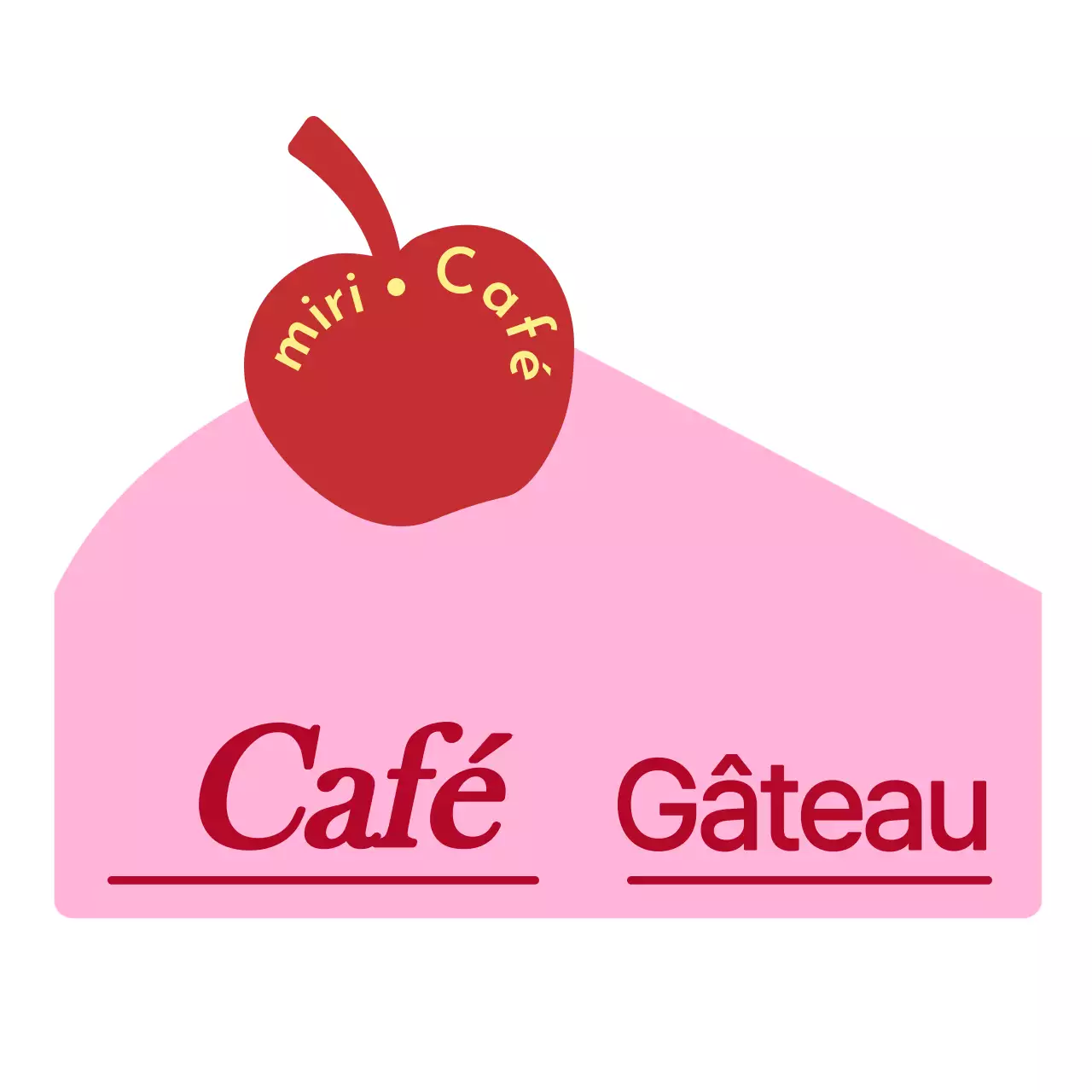 Gâteau rose et kitsch