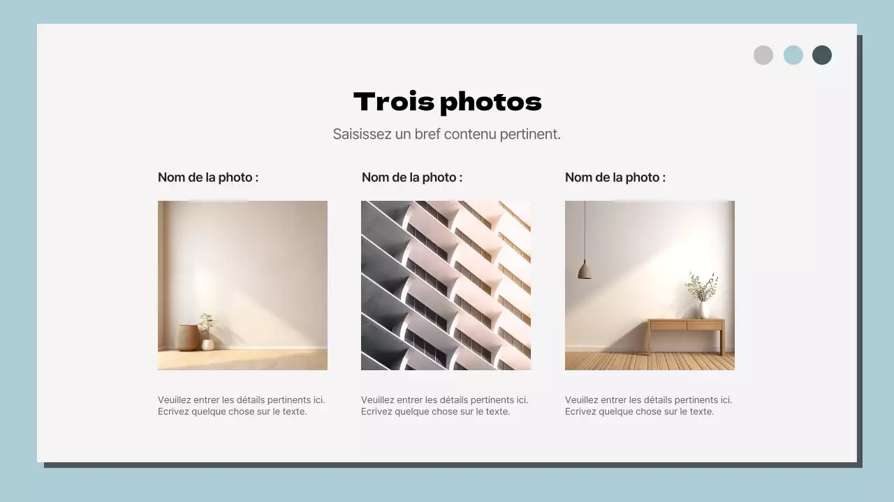 Rapport de mise en page classique multi-pages bleu ciel et blanc
