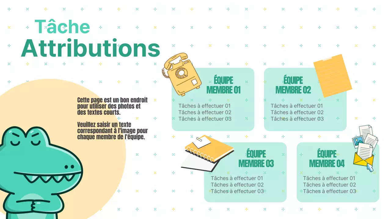 Rapport sur les notes de marketing relatives au kitsch blanc et menthe