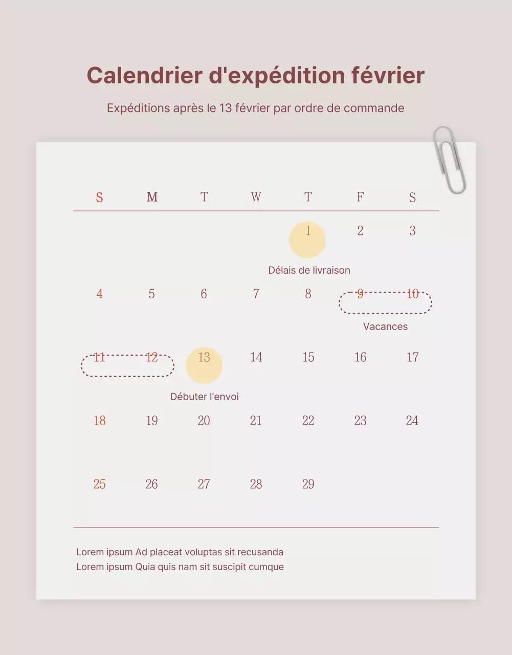 Une publicité vendant un lookbook d'accessoires de bijoux tendance en rose et marron.