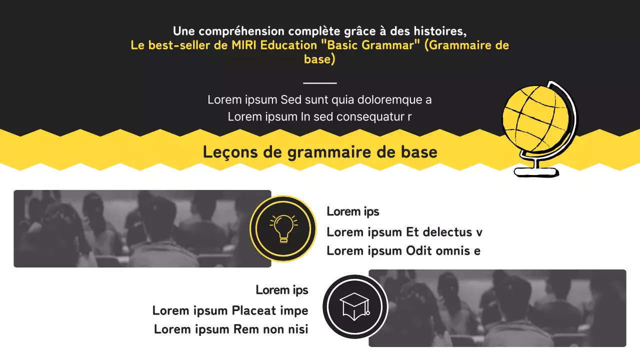 Guide d'étude pour la petite école jaune