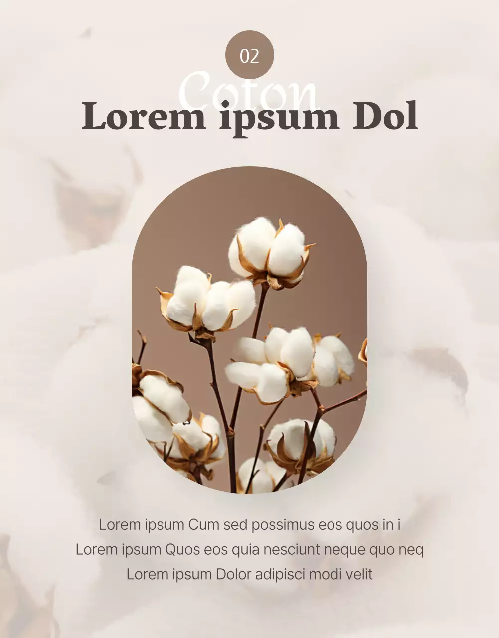 Promotion d'un centre commercial de mode moderne sur fond beige