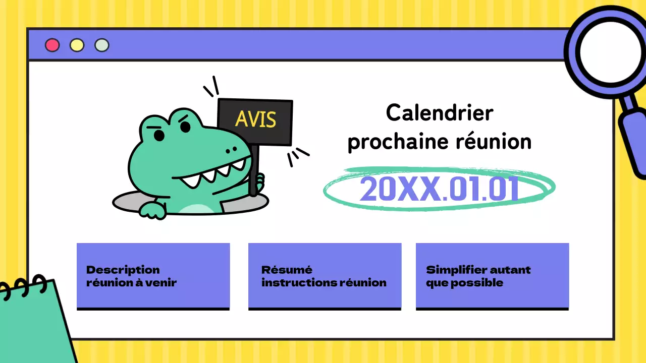 Rapport de notes d'étude sur le marketing tendance jaune et violet