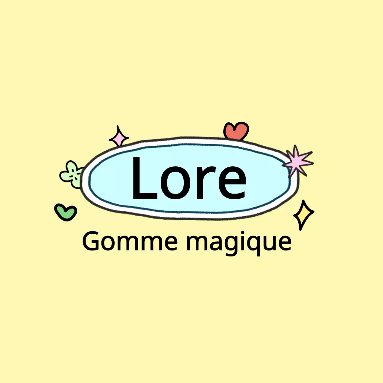 Un concept d'amulette parfait avec des illustrations colorées et mignonnes