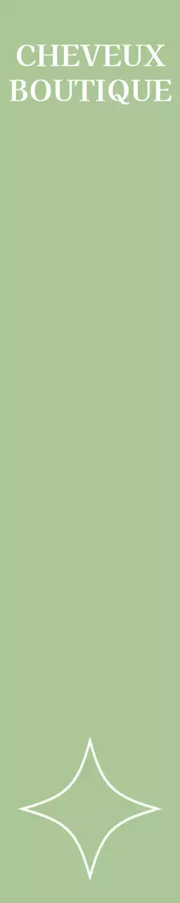 Salon de coiffure avec illustration de lignes courbes