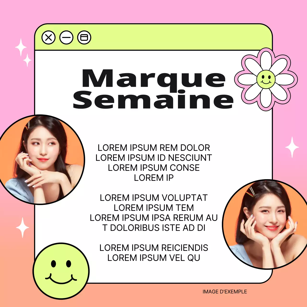 Promouvoir votre marque avec des couleurs kitsch orange et jaune