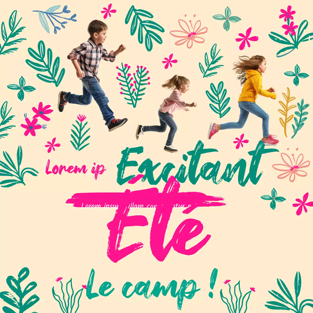 Participez à notre passionnant camp d'été !