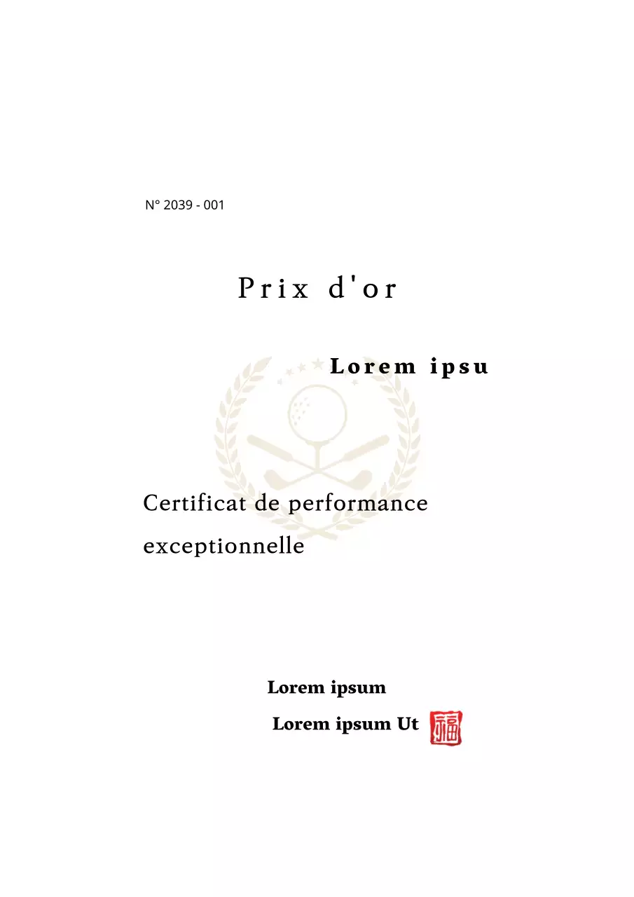 Des récompenses sportives avec Golf Illustrated pour une touche de classe