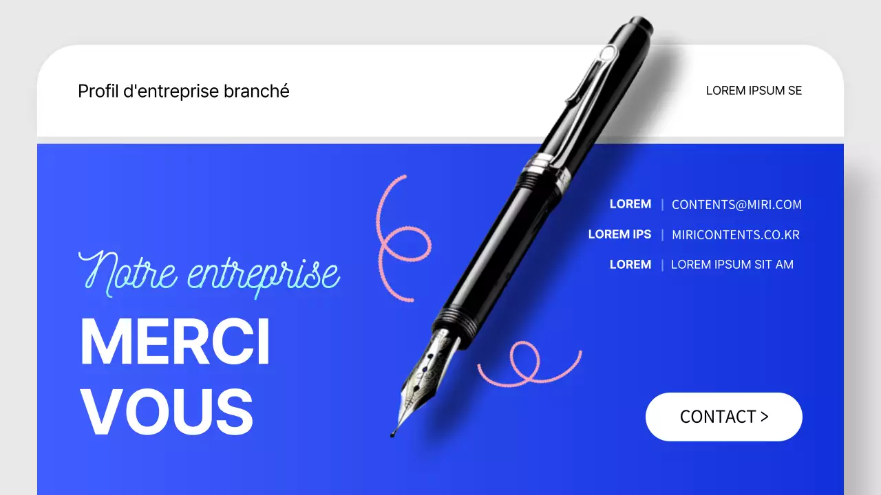 Lettre de motivation d'une entreprise de narration moderne en bleu et rose