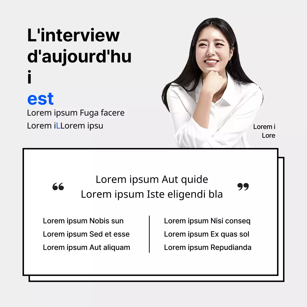 Blue's Simple Job Interview Tips for Incumbencies (en anglais)